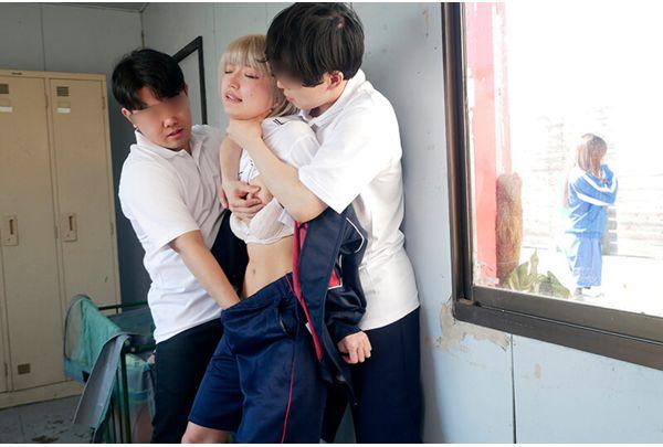 AKDLD-341 [Our Hole] Blonde Transfer Student And Silent SEX C-4 Haruno Ando Haruno Screenshot 14