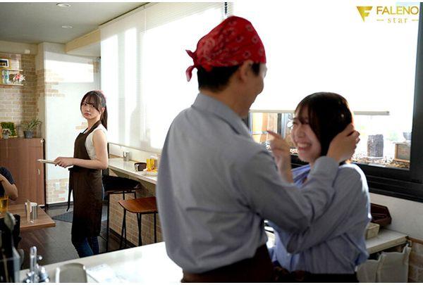 FNS-234 Part-time Job Reverse NTR: Little Devil Cafe Employee Amanatsu Yui Steals The Married Store Manager With Close Nipple Torture. Screenshot 7