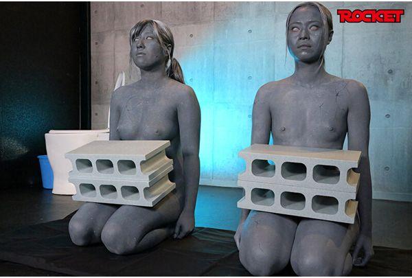 RCTD-607 Petrification Of Female Prisoners - 100 Years In Stone! A Women's Prison Where Petrification Is The Punishment Screenshot 16