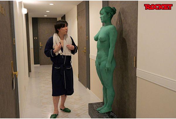 RCTD-682 ROCKET 17th Anniversary User Request Festival: A Hotel Is Attacked By A Body-painted Slut Disguised As The Background Of Paintings And Bronze Statues Screenshot 1