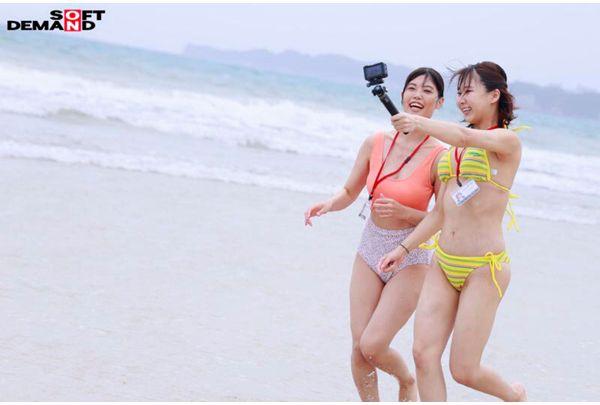 SDJS-348 "Please Hit Your Boyfriend's Dick!! In The Magic Mirror Van" SOD Female Employees, Four Summer ADs, Bravely Rehearse While Enduring Sexual Harassment Screenshot 10