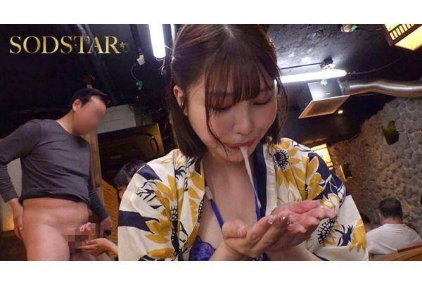 START-437 Super Licking For Just 1,000 Yen...?! A Close Look At The Popular Senpero Bar, Where You Can Get A Quick, Cheap, And Skilled Blowjob! SODSTAR X SENZ Mahiro Yui Screenshot 6