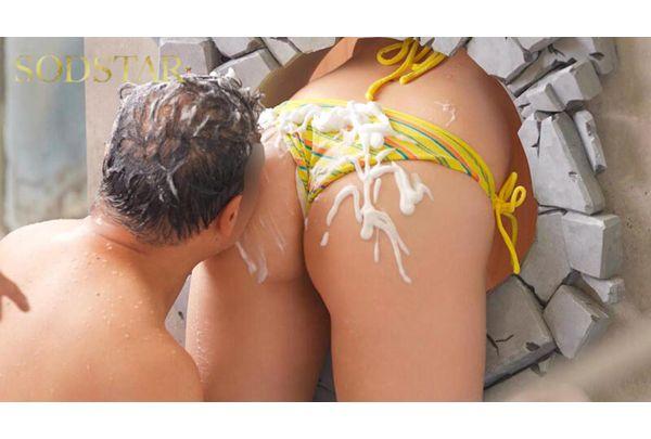 START-539 Rent A Wall-mounted Panel Of Rei Kamiki's Ass! We Follow Her For Two Days As She Receives The Semen Of Men Who Are Running Wild With Her Vagina, Covered In Milky Pussy Juice And Trembling With Pleasure! Screenshot 4