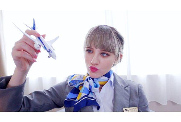UFD-071 Longing Stewardess And Sex Melody Hina Marks Screenshot