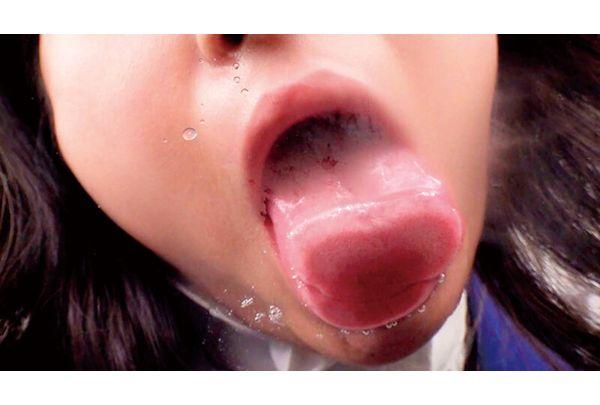 BONY-097 Belokisu Blowjob Licking Spit Drag Tongue Crossing Mouth Play Emi Imai Screenshot