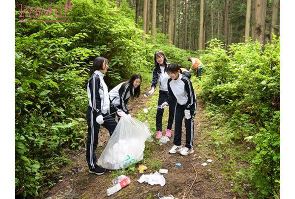 CAWD-886 Lewd Video Leaked Of Female Student Volunteer Working To Support The Community With A Pure Heart Screenshot 13