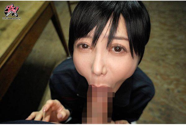 DSOD-009 Please Forgive Me For Dressing As A Man... There Are No Dreams, No Hope, No Salvation Whatsoever. Shiramine Miu Is The One Who Handles The Stinky Cum Of Her Muscular, Blue-collar Colleagues. Screenshot 5