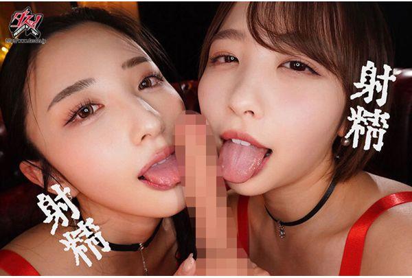 DSOD-021 [Aphrodisiac Trance ASMR] A Duet Of Whispers And Ear Licking That Corrode Your Brain. The Ultimate Edging Masturbation Support That Steals Your Thoughts With Double Ear Stimulation. Kitano Mina, Shishido Riho Screenshot 5