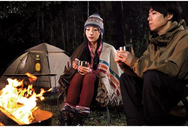 DVAJ-754 I Reunited With A Former Classmate, Now A Married Woman, At A Campsite After Five Years. Her Profile, Illuminated By The Campfire, Was Incredibly Alluring, And We Made Love For Three Days And Three Nights, Stealing Moments Away From Her Husband's Watchful Eyes. - Kitano Mina Screenshot 2