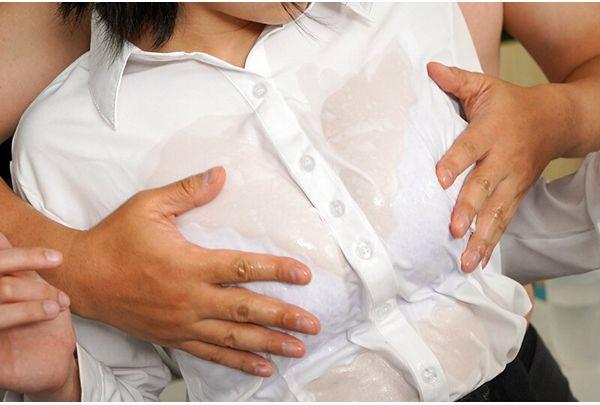 DVEH-082 Big Tits Clothed Lotion - Clothes And All, Slippery Mucus All Over The Body, Hidden Lewd Female Employee Swamped In Sexual Harassment Overtime Itoi Ruka Screenshot 12