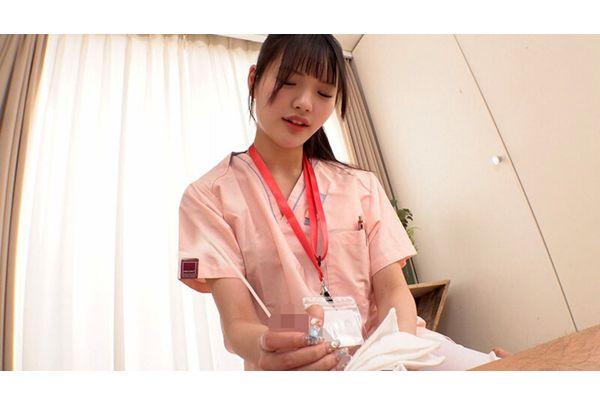 DVEH-096 An Angelically Cute Nurse Gave A Sensitive Virgin Boy A Thorough Cleaning Of His Private Parts! His Sensitive Cock Became Erect As He Blushed, And The Nurse's Eyes Lit Up With Lust Lol. The Handjob Washing Escalated To The Point Where He Was About To Ejaculate, And He Exploded! "Is It Okay If I'm Your First?" She Inserted His Cock Herself And Took His Virginity // He Went Wild And Came Over And Over Again... Screenshot 14