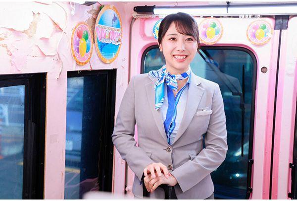 DVMM-245 A Documentary Of A Working Woman's AV Debut. Asuka-san (24 Years Old), An Active International Flight Cabin Attendant, Is 170cm Tall, Has Big G-cup Breasts, A Huge Buttocks Of 90cm, And Beautiful Legs In Black Pantyhose. A High-spec CA Who Couldn't Be Persuaded On The Magic Mirror Flight Finally Makes Her First And Last AV Debut After Some Negotiation. Screenshot 6