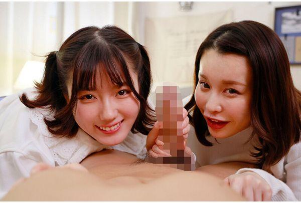 DVMM-397 Bring On The Drama! A Mother And Daughter Are Locked In A Threesome Over The Daughter's Scumbag Boyfriend! They Compete To See Who Can Give The Best Sex, Fighting Over His Dick In A Simultaneous Reverse Threesome! Screenshot 11