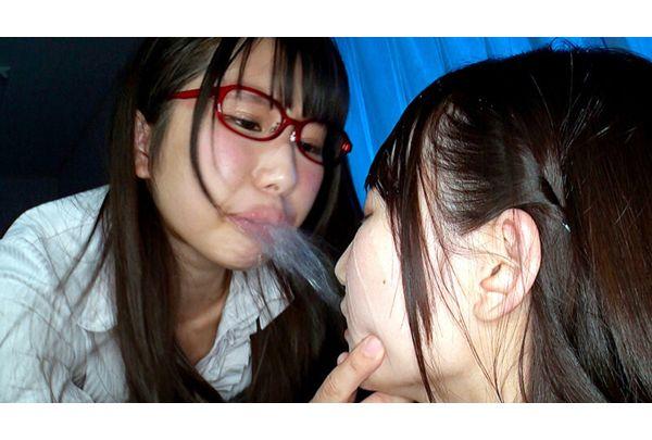 EVIS-603 High Viscosity Milky Saliva Face Licking Lesbian Screenshot 8