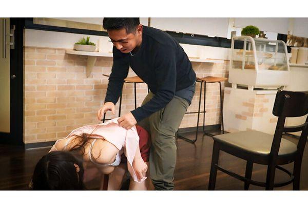 GNS-126 Part-time Wife Forced By Complaint Man...Extreme Molestation Customer Harassment Made To Understand At Cafe Restaurant Screenshot 3