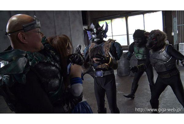 GHNU-10 Heroine Completely Defeated Dogeza Sex Beautiful Girl Warrior Sailor Trinitia Nagano Tsukasa Screenshot 16