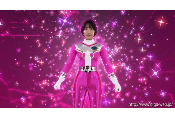 GHOV-07 Super Sentai Shield Five Heroine Disqualified Brand Tsukino Okawa Screenshot