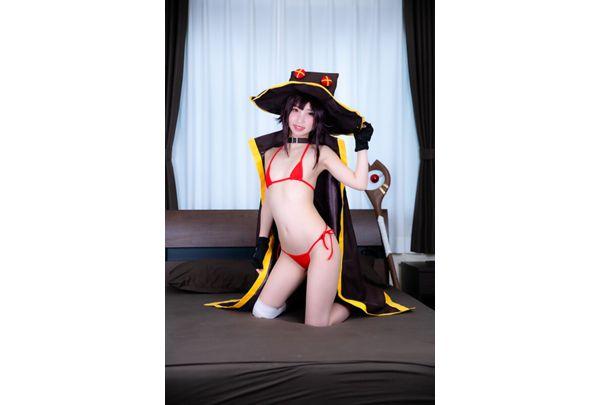 DJN-025 A Short, Legal, Shaved Girl Cosplays In A 2.5D Cosplay Session With A Thick Creampie And Bukkake! Kotone Toa Screenshot 3