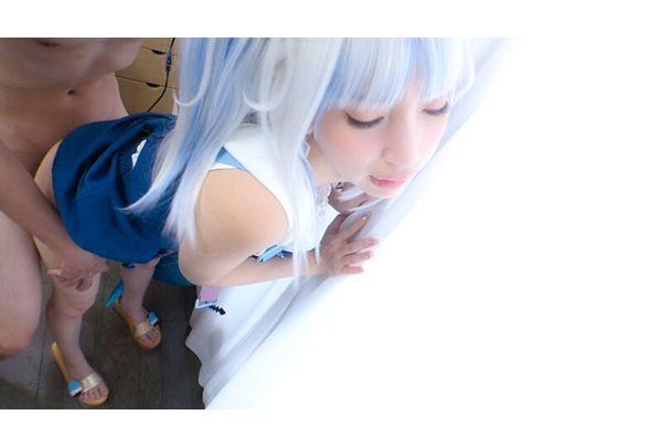 DJN-025 A Short, Legal, Shaved Girl Cosplays In A 2.5D Cosplay Session With A Thick Creampie And Bukkake! Kotone Toa Screenshot 18