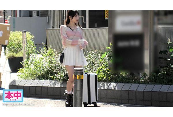 HMN-689 A 22-year-old Ordinary Girl From The Countryside Who Dreams Of Having Sex With An AV Actor Makes Her AV Debut With Creampie Rui Seshita (pseudonym) Screenshot 1