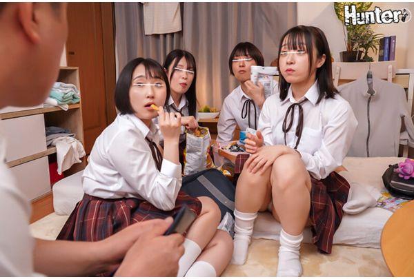 HUNTC-676 30 Seconds After Getting Home, It's "Welcome Home" Followed By Immediate Penetration! My House Has Become A Hangout For Troubled Female Students, And I'm Fucking Them One After Another! Cumming Inside Them All The Time! 7 Screenshot 8