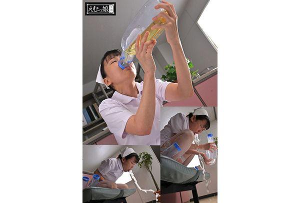 MISM-425 Drinking Urine! Deep Throat! Anus! Three-hole Urine Test Nurse Drinks All 14 Liters Of Abnormal Urine From All Patients Haruka Ikeuchi Screenshot 8