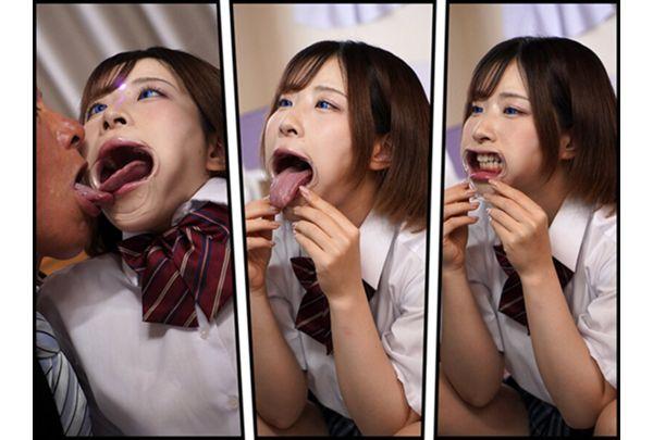 MVG-144 In Order To Help A School-refusing Teenager Become Independent, She Was Brainwashed Into Deep Throating And Forced To Drink Semen, And Now She's Attending School With An Ahegao Face - Ena Satsuki Screenshot 3
