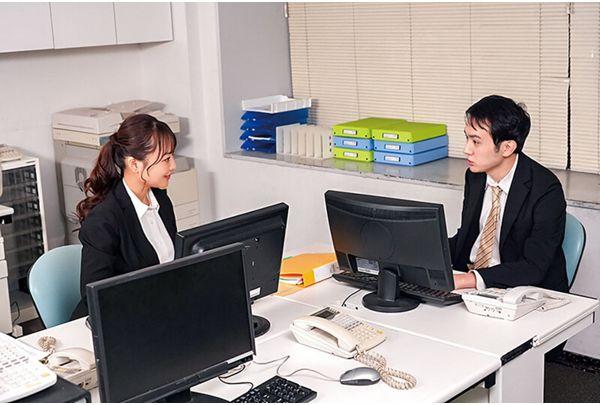 NGOD-335 The Wife Of A General Contractor's Head Office, A Beautiful Woman In A Suit From A Major Construction Company, Has Her Sweaty Crotch Poked By A Sweaty, Big-dick Worker During A Rush Job. Screenshot 14
