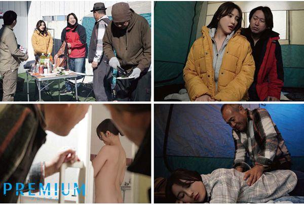 PRED-769 Neighborhood Camp Cuckold Story ~ A Frustrated Wife And The Neighborhood Association's Dads Have The Worst Affair And Creampie Three Days And Two Nights ~ Kana Morisawa Screenshot 1