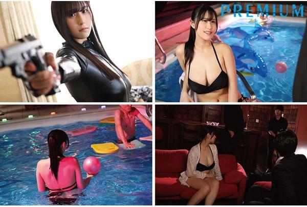 PRTD-034 Undercover Agent Hibiki - Night Pool Infiltration Creampie Edition - Hibiki Amemiya Screenshot 1