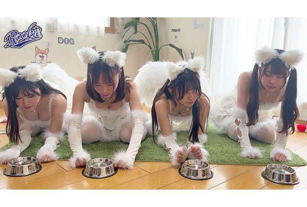 RKI-727 Super Samoyed Erotic Cafe!! A Fluffy Orgy Special With A Samoyed Who Loves Dick Jerky!! Screenshot 9