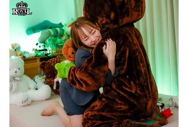ROYD-260 New Stuffed Penis Phenomenon: After Failing In Love, I Decided To Get Inside A Stuffed Toy And Take Out My Penis. Nishimoto Meisa Screenshot 5