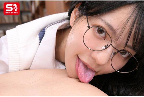 SNOS-118 When You Find Yourself Alone With A Literary Girl Who Looks Pure But Has A Penchant For Erotic Fantasies... She Whispers Dirty Words Into Your Ear And Makes You Get A Strong Erection. Kokoro Asano Screenshot 11