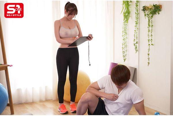 SNOS-147 Abnormally Large Breasts And Strange Erotic Wear. A Private Lesson With A Busty Coach Who Seduces Me With Her Violent L-cup Breasts. Mei Washio Screenshot 1