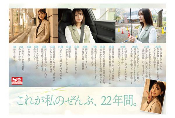 SONE-223 Newcomer NO.1STYLE Haru Kuraki AV Debut "Please Look At All Of My 22 Years And Sex" Screenshot