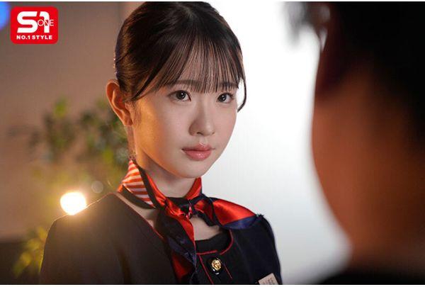 SONE-770 A Slender New Flight Attendant Is Raped By A Huge Customer, Her Heart Breaks, And She Becomes A Meat Masturbator... Her Pussy Gets Used To The Extra-thick Penis And She Cums Like Crazy. Saki Shirakami Screenshot 4
