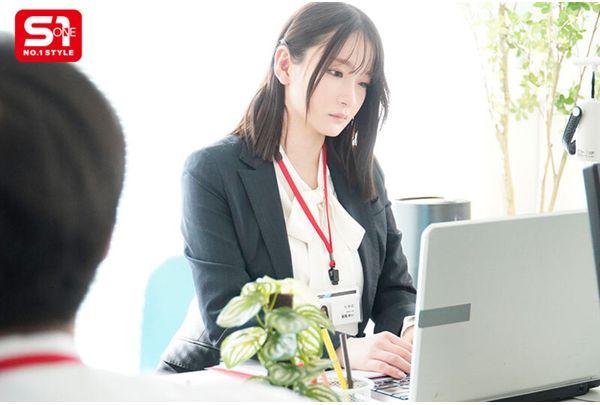 SONE-851 A Hidden Busty Office Lady Has Not Met Her Monthly Quota, So Starting Today She Will Be Coming To Work Completely Naked For A Week. I Will Serve And Support You With All My Might With My Body. Mei Washio Screenshot 1